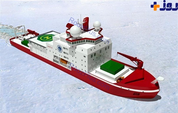 ساخت اولین کشتی قطبی توسط چین +تصاویر