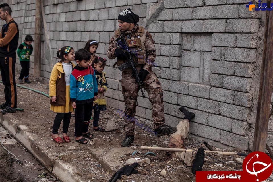 جاذبه‎ای ترسناک برای کودکان عراقی +عکس(۱۸+)