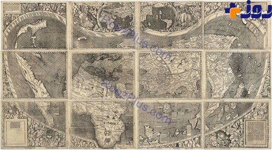 تصاویری از اولین نقشه جهان