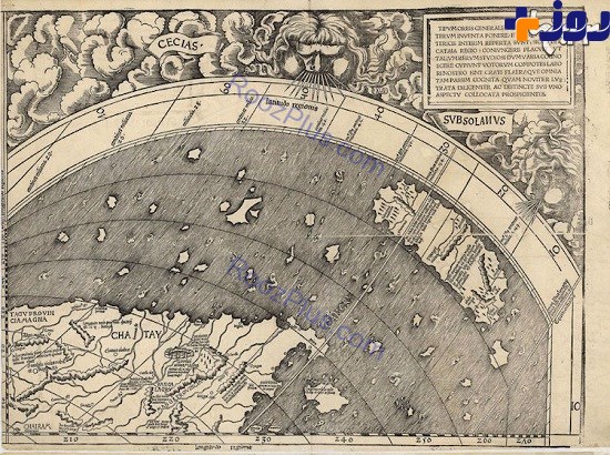 تصاویری از اولین نقشه جهان