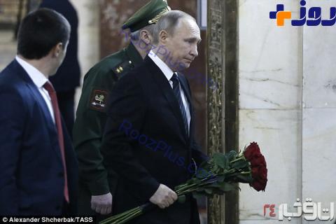 وقتی رئیس جمهور روسیه هم بغض می کند + عکس