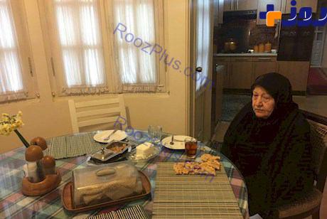 عفت مرعشی همسر آیت الله هاشمی در اولین صبحانه بدون او + عکس
