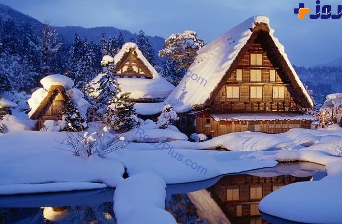 ساخت خانه هایی جالب در ژاپن برای تحمل سرمای سخت زمستان +تصاویر