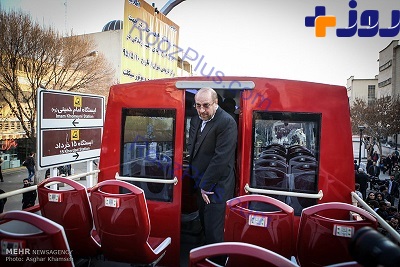عکس/از اتوبوس های جدید دو طبقه تهران رونمایی شد