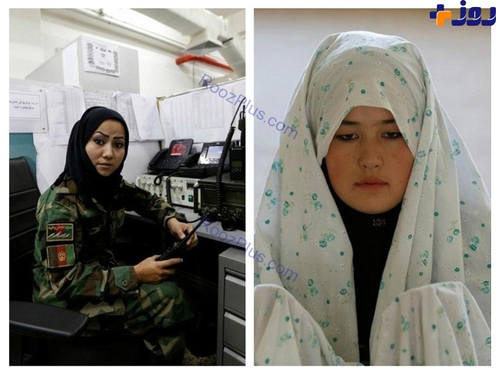 تصاویری ازآموزش های نظامی یگان زنان ارتش افغانستان