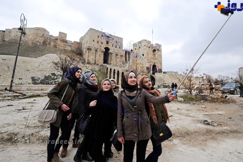 سلفی در حلب! + تصاویر