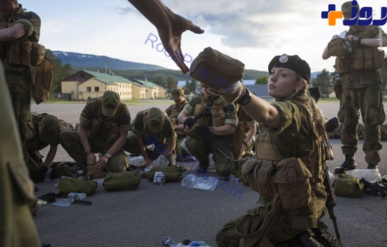 سربازي اجباري دختران جوان در نروژ +تصاوير