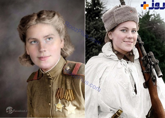 معرفی تک تیرانداز زیبا و باهوش ارتش سرخ در جنگ جهانی دوم