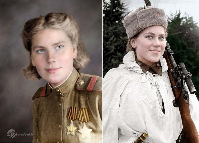 داستان الهه مرگ شوروی ، زیبا و باهوش اما مرگبار! + تصاویر