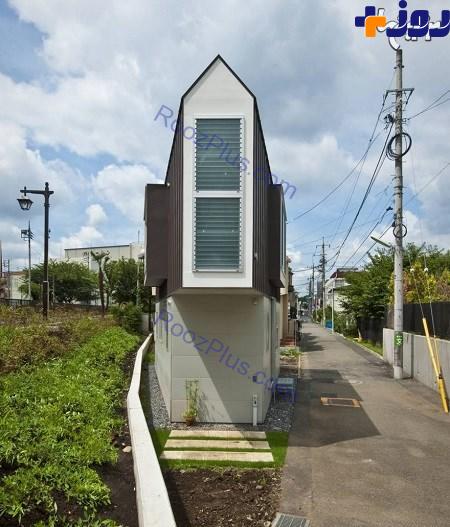 خانه عجیب مثلثی شکل که بسیار جادار است!+عکس