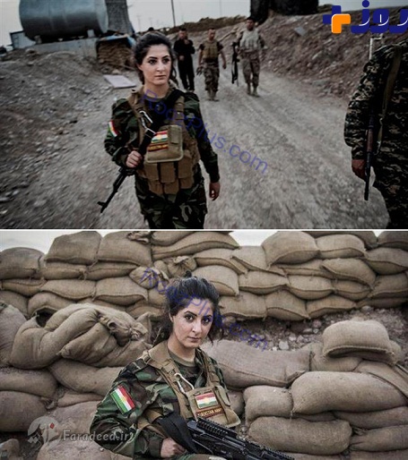 دختر 23 ساله ای که داعش برای سرش جایزه گذاشت+تصاویر