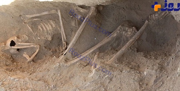 کشف گور باستانی با اجساد تکه تکه شده! +تصاویر
