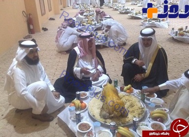 سرقت شدن  غذای میهمانی در عربستان!