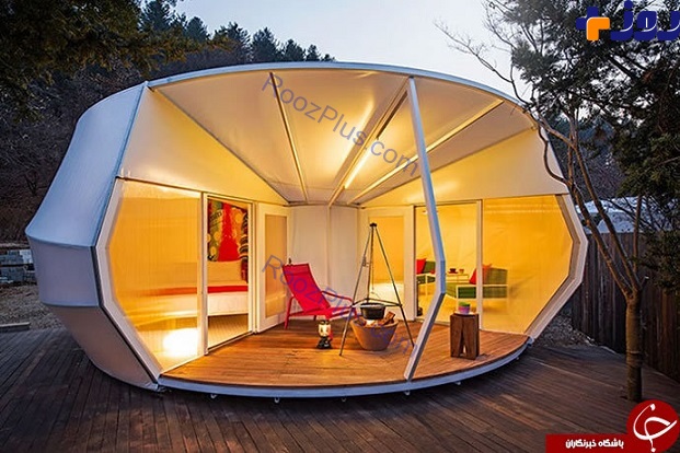 طراحی چادرهای مسافرتی با امکانات هتل 5 ستاره +تصاویر