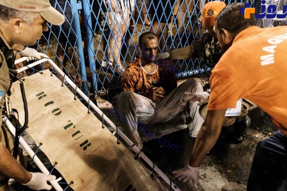 تصادف دردناک در مراسم کارناوال ریو +تصاویر