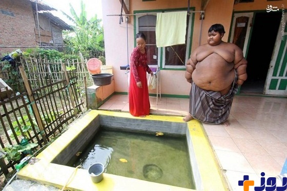 چاق‌ترین پسر دنیا + تصاویر