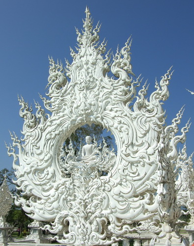 شگفتی های معبد سفید تایلند + عکس