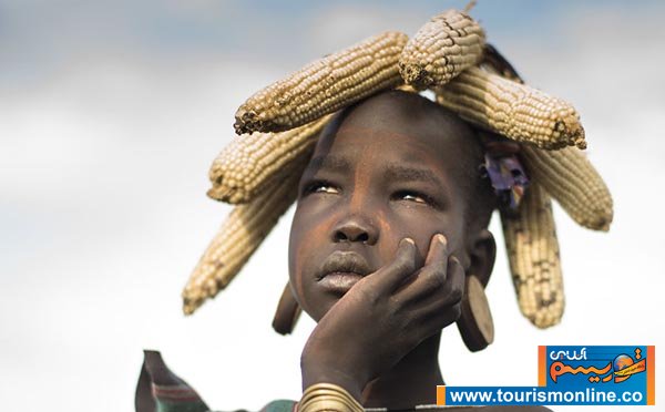 سفر یک جهانگرد به قبیله ای دورافتاده در اتیوپی/ عکس
