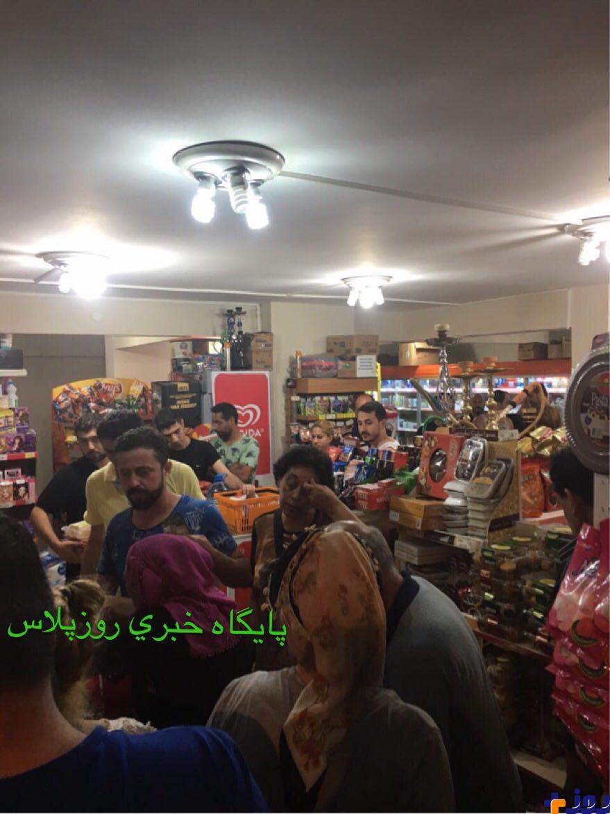 هجوم مردم تركيه به سوپر ماركتها + عکس