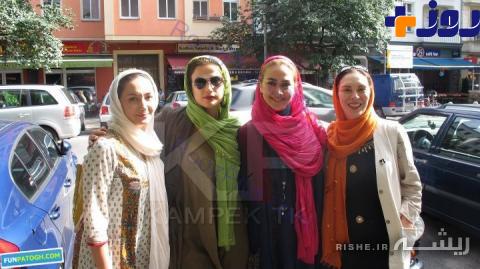گردش خارج از کشور بازیگران زن ایرانی + عکس