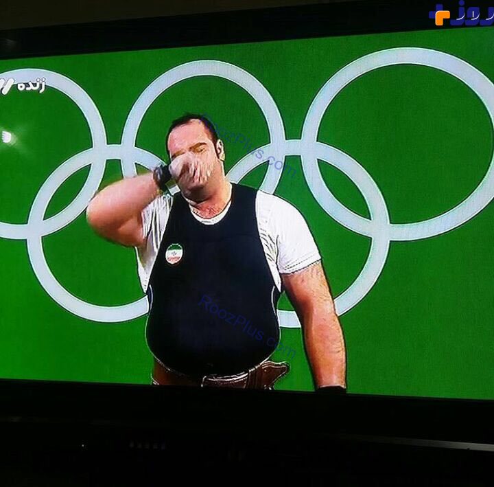 اشک های بهداد سلیمی پس از ناداوری و حذف از المپیک ریو +عکس