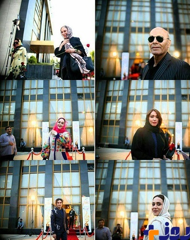 تیپ بازیگران سینما روی فرش قرمز «جشن حافظ» +عکس