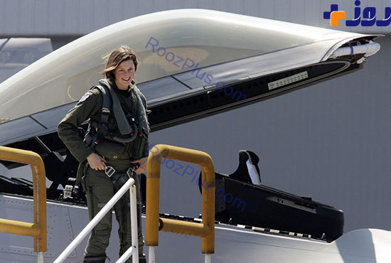 تصویر زنان خلبان هواپیماهای جنگنده