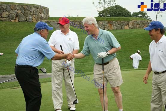 کلینتون و ترامپ زمانی که دوست بودند! +تصاویر