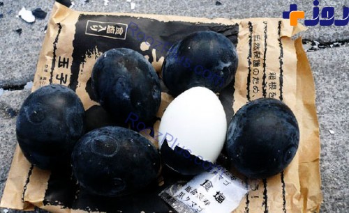 تخم مرغ های سیاه جادویی در ژاپن
