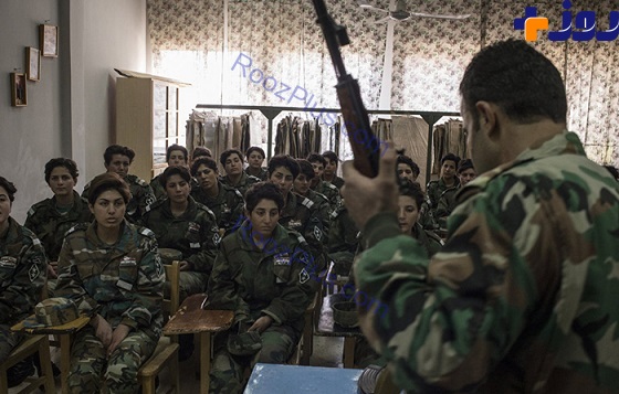 تصاویر/ آموزش زنان کماندو وفادر به اسد