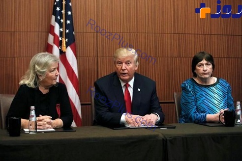تصاویر/ نشست خبری ترامپ با چهار زن جنجالی!