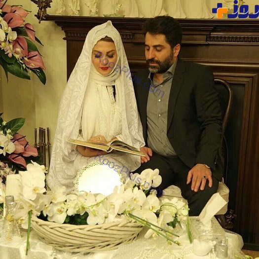 عکس هایی از مراسم ازدواج مجری معروف ایرانی