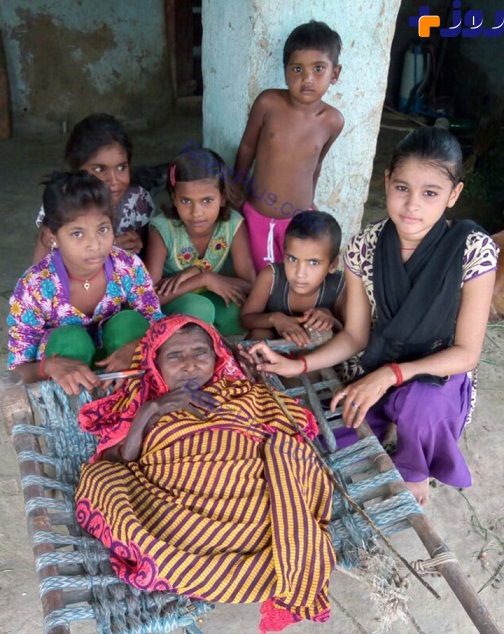 تغییر بدنی عجیب زن هندی بعد از تولد فرزند سومش +تصاویر
