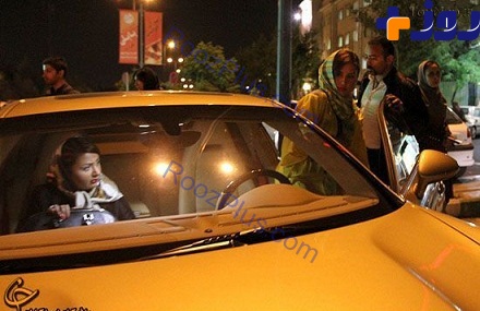 بازیگر زن ایرانی با ماشین میلیاردی اش در خیابان های تهران+ عکس