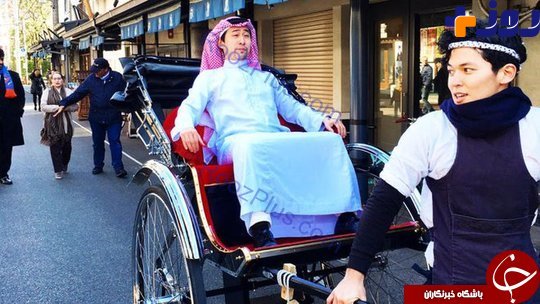 تحول عجیب مرد ژاپنی پس از خوردن غذای عربی!+ تصاویر