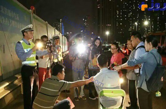 جریمه عجیب پلیس چین برای رانندگان متخلف