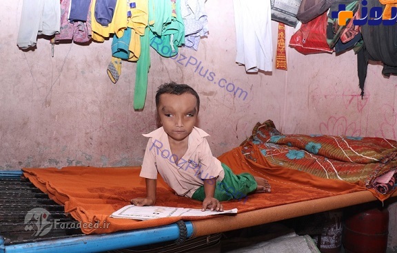 در هند این پسر6 ساله را میپرستند! +تصاویر