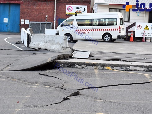 تصاویر/ خسارت‌های زلزله مهیب در نیوزلند