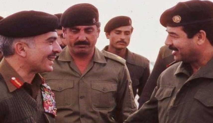 راز دیدار شاه اردن با صدام 2روز قبل از حمله به کویت +‌عكس