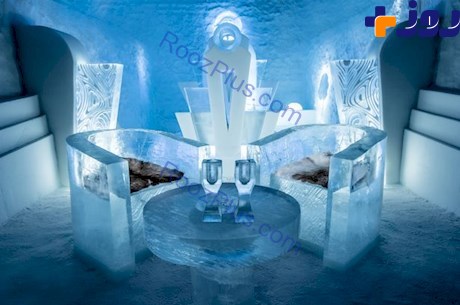 هتل یخی چهارفصل در سوئد +عکس