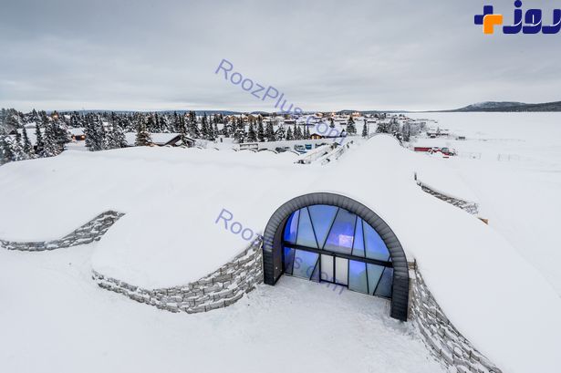هتل یخی چهارفصل در سوئد +عکس