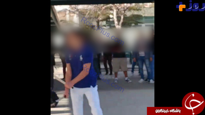پلیس به دانش آموز شرور مدرسه شلیک کرذ +تصاویر