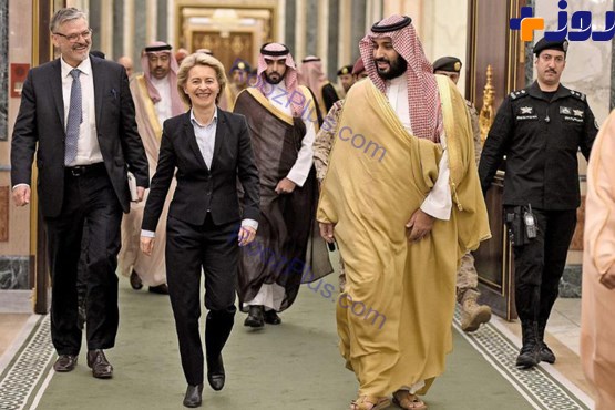 پوشش خانم وزیر در عربستان جنجال به پا کرد +عکس