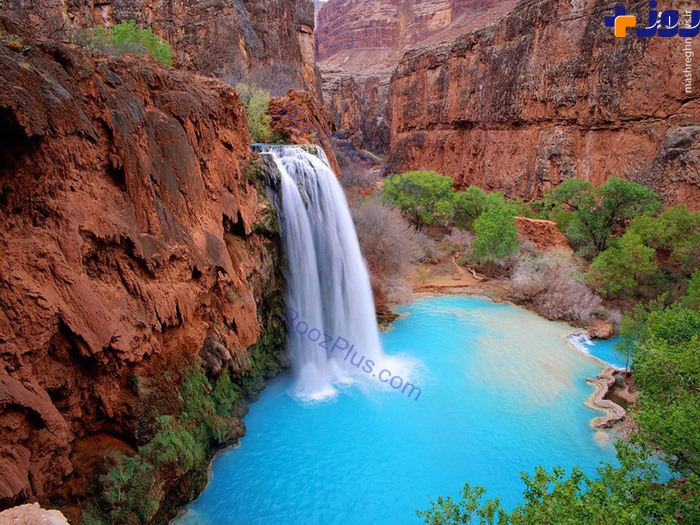 عکس: آبشاری بینهایت زیبا در آریزونا