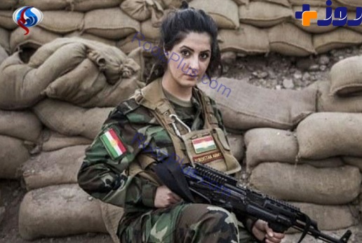 عکس/ دختر ایرانی‌تبار که داعش برای سرش جایزه گذاشت