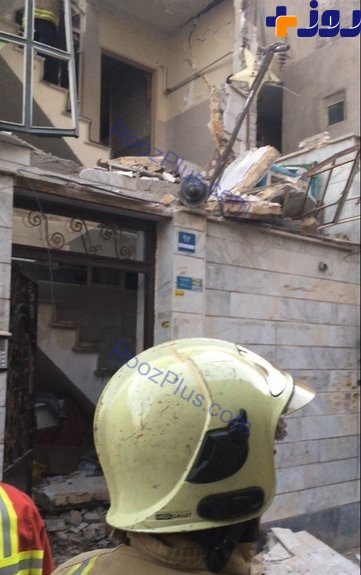 انفجار آپارتمان 3 طبقه در تهران