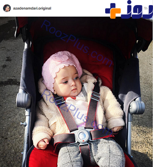 خانوم مجری از تیپ عیدانه دخترش رو نمایی کرد ! / عکس