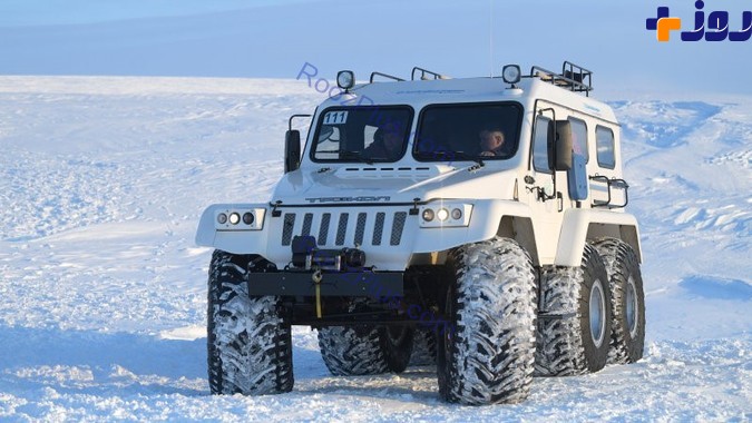 تصاویر/ خودروی قطب نوردی ولادیمیر پوتین