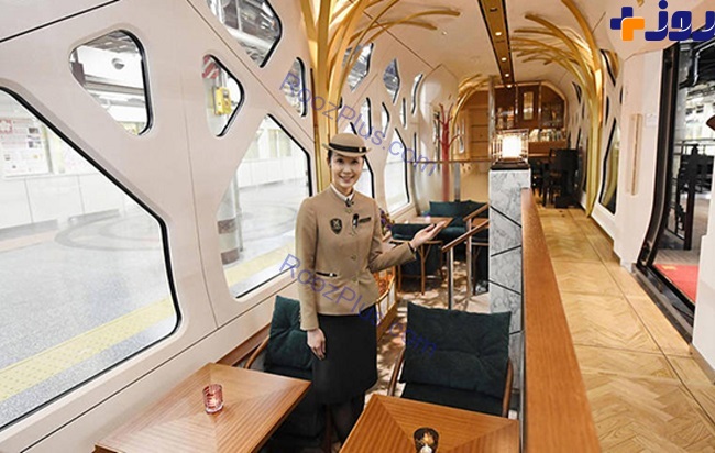 رونمایی از لوکس ترین قطار مسافربری جهان در ژاپن +تصاویر
