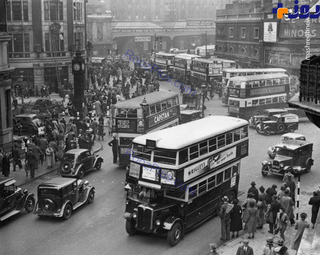 تصاویری دیدنی از 85 سال پیش لندن